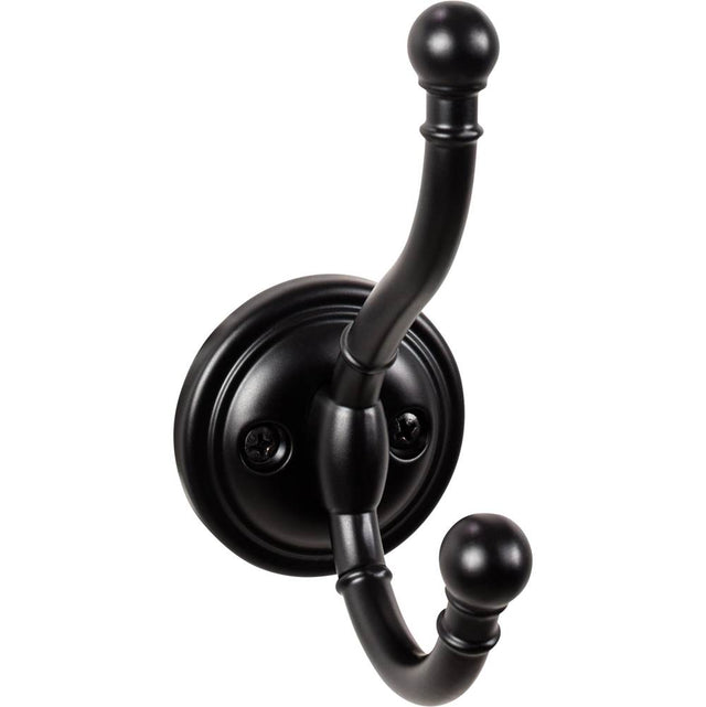 Top Knobs - Kara Hook 4 1/2 Inch Flat Black - Flat Black