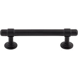 Top Knobs - Ellis Pull 3 3/4 Inch (c-c) Flat Black - Flat Black