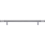 Top Knobs - Burnham Appliance Pull 12 Inch (c-c) Polished Chrome - Polished Chrome