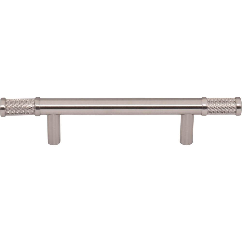 Top Knobs - Burnham Pull 3 3/4 Inch (c-c) Brushed Satin Nickel - Brushed Satin Nickel