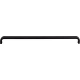 Top Knobs - Telfair Pull 12 Inch (c-c) Flat Black - Flat Black