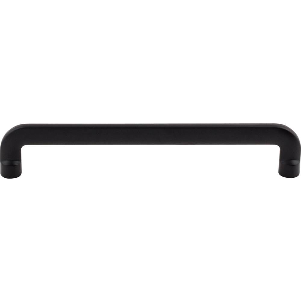 Top Knobs - Hartridge Pull 6 5/16 Inch (c-c) Flat Black - Flat Black