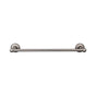 Top Knobs - Edwardian Bath Towel Bar 30 Inch Single - Plain Bplate Antique Pewter - Antique Pewter
