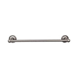 Top Knobs - Edwardian Bath Towel Bar 30 Inch Single - Ribbon Bplate Antique Pewter - Antique Pewter