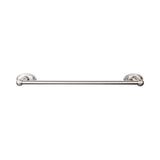 Top Knobs - Edwardian Bath Towel Bar 30 In. Single - Oval Backplate Brushed Satin Nickel - Brushed Satin Nickel