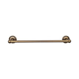 Top Knobs - Edwardian Bath Towel Bar 30 Inch Single - Ribbon Bplate German Bronze - German Bronze
