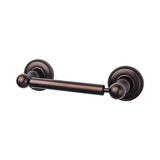 Top Knobs - Edwardian Bath Tissue Holder Beaded Backplate Oil Rubbed Bronze - Oil Rubbed Bronze