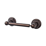 Top Knobs - Edwardian Bath Tissue Holder Hex Backplate Oil Rubbed Bronze - Oil Rubbed Bronze