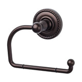 Top Knobs - Edwardian Bath Tissue Hook Rope Backplate Oil Rubbed Bronze - Oil Rubbed Bronze