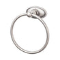 Top Knobs - Edwardian Bath Ring Oval Backplate Antique Pewter - Antique Pewter