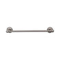 Top Knobs - Edwardian Bath Towel Bar 18 In. Single - Rope Backplate Antique Pewter - Antique Pewter