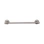 Top Knobs - Edwardian Bath Towel Bar 24 In. Single - Beaded Bplate Antique Pewter - Antique Pewter