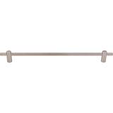 Top Knobs - Dempsey Appliance Pull 18 Inch (c-c) Brushed Satin Nickel - Brushed Satin Nickel