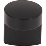 Top Knobs - Hartridge Knob 1 1/4 Inch Flat Black - Flat Black