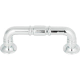 Top Knobs - Kent Pull 3 Inch (c-c) Polished Chrome - Polished Chrome