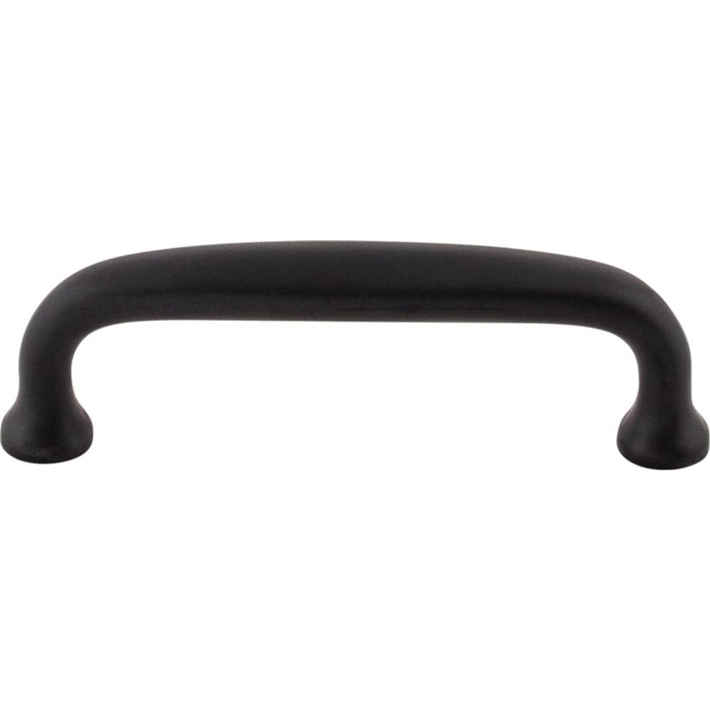 Top Knobs - Charlotte Pull 3 Inch (c-c) Flat Black - Flat Black