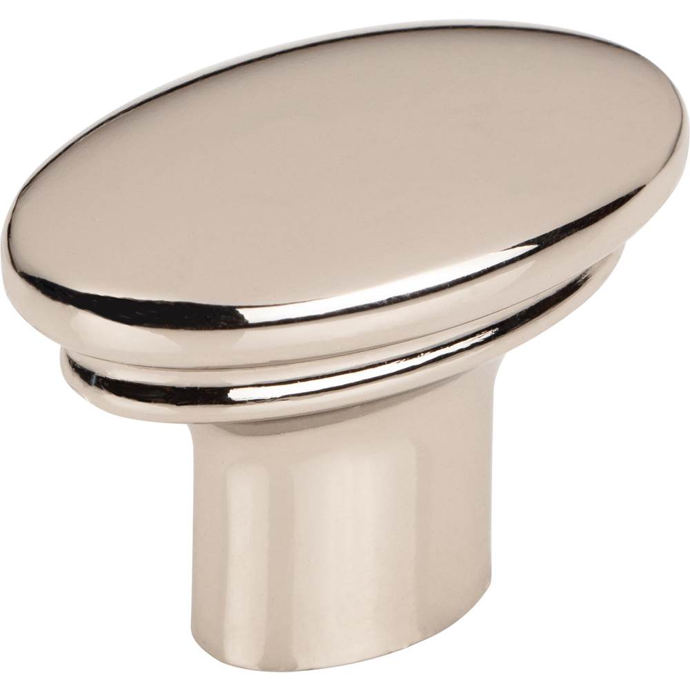 Julian Oval Knob 1 3/8 Inch Ash Gray
