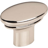 Julian Oval Knob 1 3/8 Inch Ash Gray
