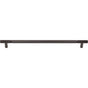Top Knobs - Prestwick Appliance Pull 18 Inch (c-c) Ash Gray - Ash Gray