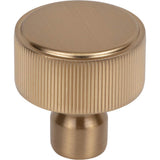 Top Knobs - Dempsey Round Knob 1 1/4 Inch Honey Bronze - Honey Bronze