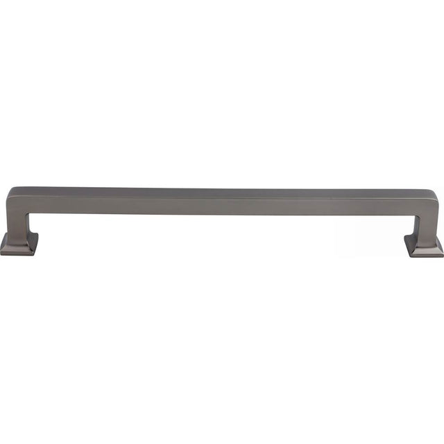 Top Knobs - Ascendra Appliance Pull 18 Inch (c-c) Ash Gray - Ash Gray