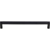 Top Knobs - Amwell Bar Pull 8 13/16 Inch (c-c) Flat Black - Flat Black