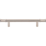 Top Knobs - Burnham Pull 5 1/16 Inch (c-c) Polished Nickel - Polished Nickel
