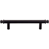 Top Knobs - Julian Pull 3 3/4 Inch (c-c) Flat Black - Flat Black