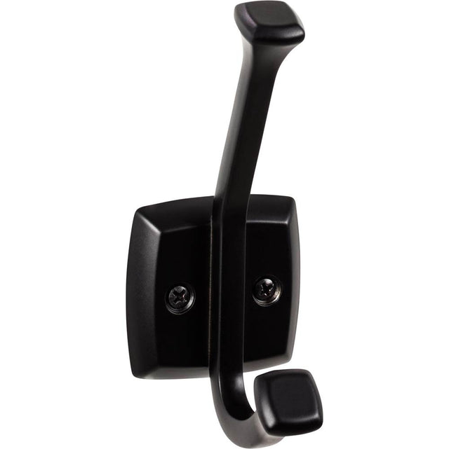 Top Knobs - Juliet Hook 4 3/4 Inch Flat Black - Flat Black
