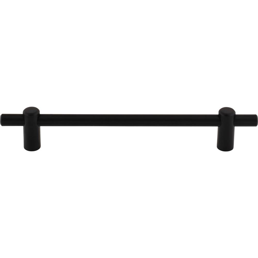 Top Knobs - Dempsey Pull 6 5/16 Inch (c-c) Flat Black - Flat Black