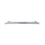 Top Knobs - Hopewell Bath Towel Bar 30 Inch Double Polished Chrome - Polished Chrome