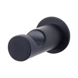 Top Knobs - Hopewell Bath Single Hook  Flat Black - Flat Black