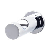Top Knobs - Hopewell Bath Single Hook  Polished Chrome - Polished Chrome