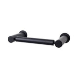Top Knobs - Hopewell Bath Tissue Holder  Flat Black - Flat Black
