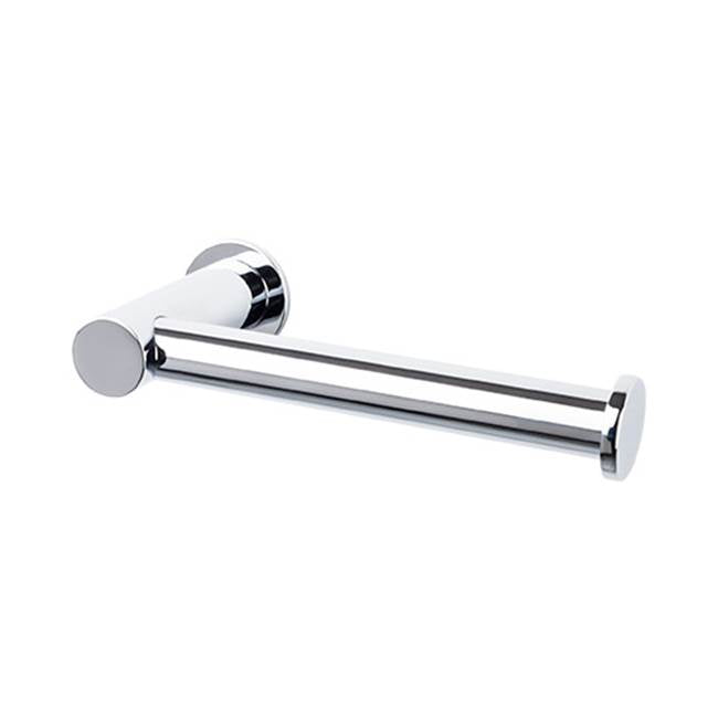 Top Knobs - Hopewell Bath Tissue Hook  Polished Chrome - Polished Chrome