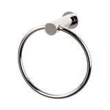 Top Knobs - Hopewell Bath Ring  Polished Nickel - Polished Nickel