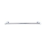 Top Knobs - Hopewell Bath Towel Bar 18 Inch Single Polished Chrome - Polished Chrome
