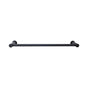 Top Knobs - Hopewell Bath Towel Bar 24 Inch Single Flat Black - Flat Black