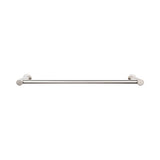 Top Knobs - Hopewell Bath Towel Bar 24 Inch Single Brushed Satin Nickel - Brushed Satin Nickel