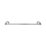 Top Knobs - Hudson Bath Towel Bar 30 Inch Single Polished Chrome - Polished Chrome
