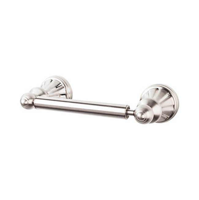 Top Knobs - Hudson Bath Tissue Holder  Brushed Satin Nickel - Brushed Satin Nickel