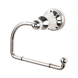 Top Knobs - Hudson Bath Tissue Hook  Polished Nickel - Polished Nickel