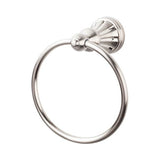 Top Knobs - Hudson Bath Ring  Brushed Satin Nickel - Brushed Satin Nickel