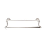 Top Knobs - Hudson Bath Towel Bar 24 Inch Double Brushed Satin Nickel - Brushed Satin Nickel