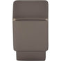 Top Knobs - Tapered Square Knob 3/4 Inch Ash Gray - Ash Gray