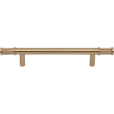 Top Knobs - Burnham Pull 5 1/16 Inch (c-c) Honey Bronze - Honey Bronze