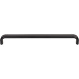 Top Knobs - Telfair Pull 8 13/16 Inch (c-c) Flat Black - Flat Black