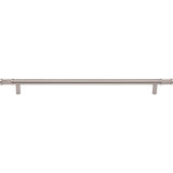Top Knobs - Burnham Pull 12 Inch (c-c) Brushed Satin Nickel - Brushed Satin Nickel
