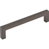 Square Bar Pull 5 1/16 Inch (c-c) Brushed Satin Nickel