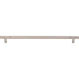Top Knobs - Prestwick Appliance Pull 18 Inch (c-c) Brushed Satin Nickel - Brushed Satin Nickel